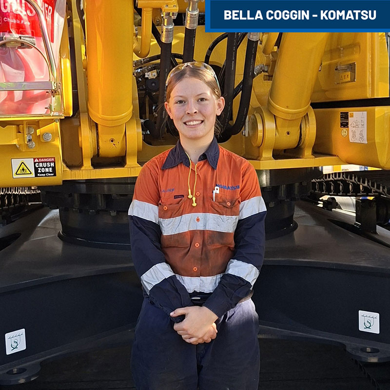 Bella Coggin, Komatsu