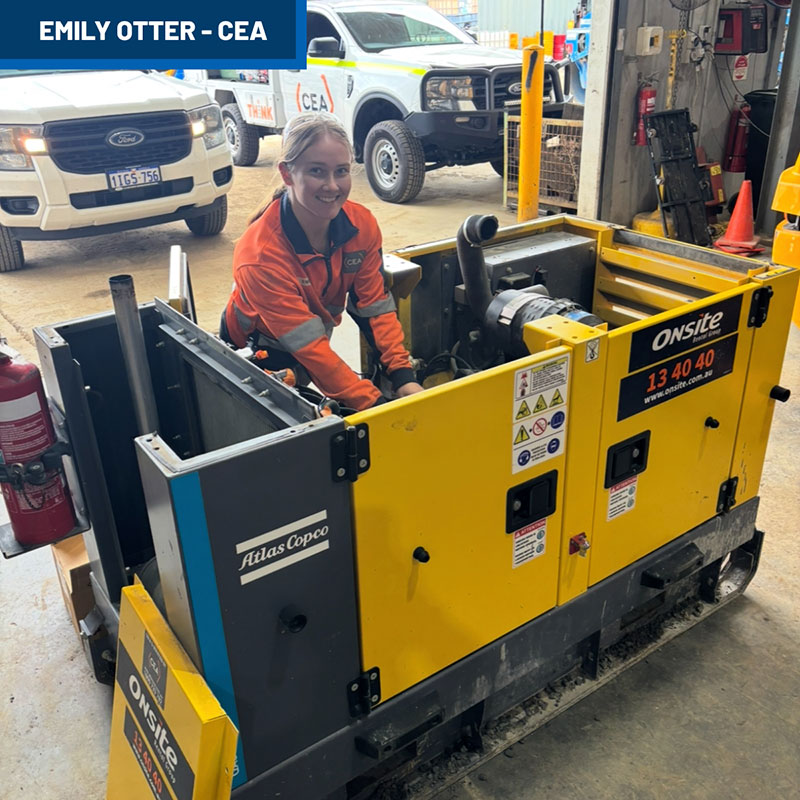 Emily Otter, Construction Equipment Australia