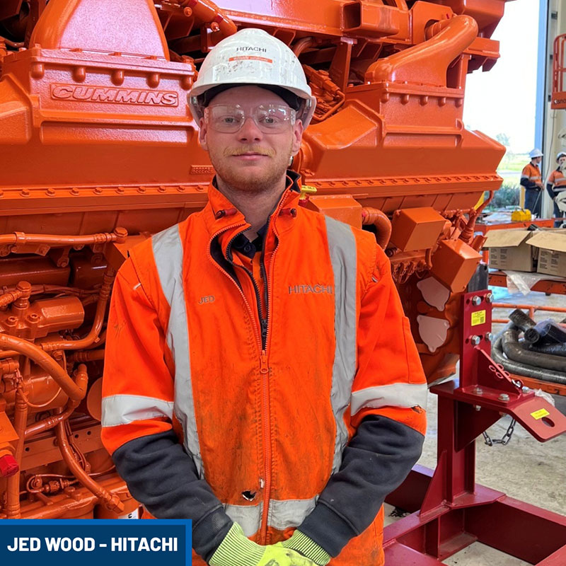 Jed Wood, Hitachi